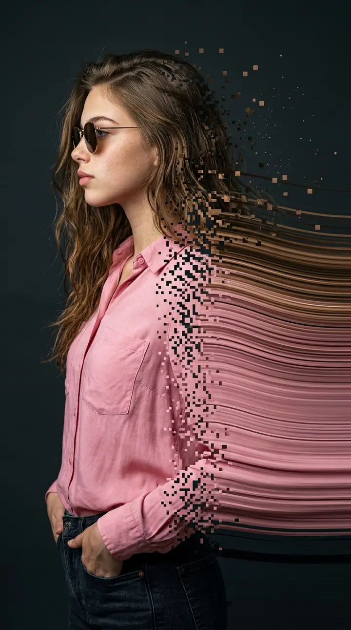 8K Cinematic Fashion Portrait Nano Banana 2.1 example