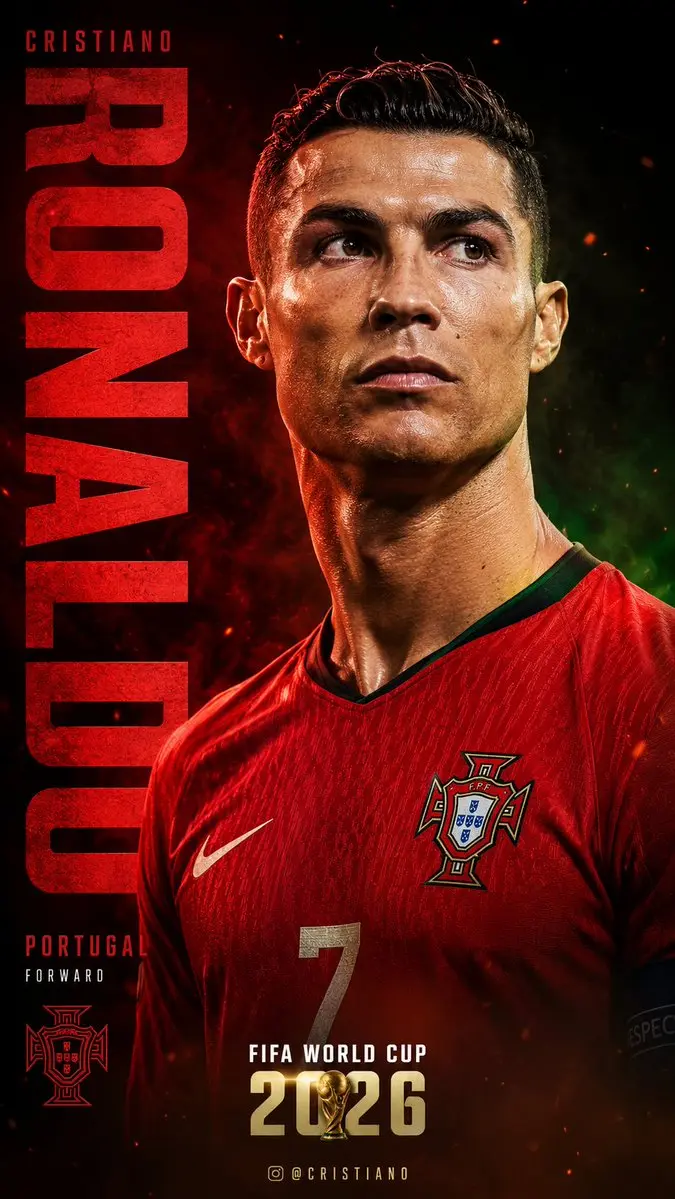 FIFA World Cup 2026 Sports Poster Nano Banana 2.1 example
