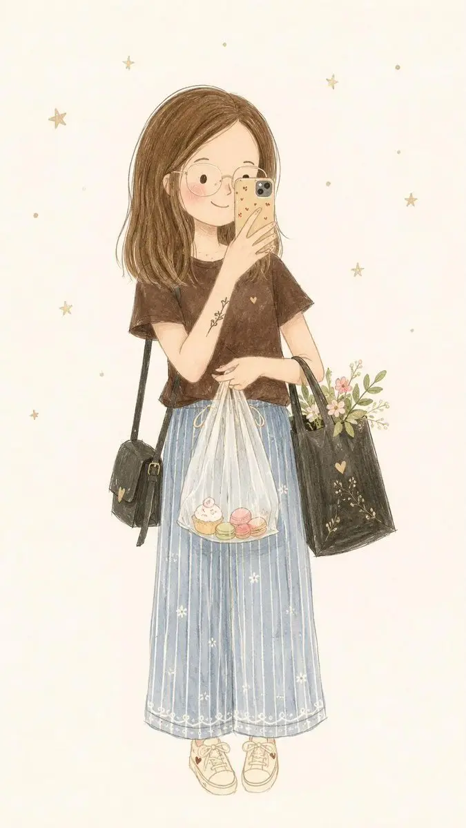 Minimalist Fairy-Tale Children's Illustration Nano Banana 2.1 example