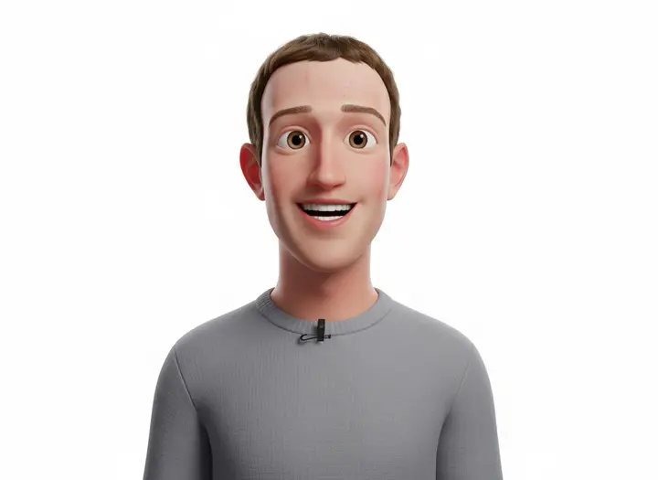 Pixar-Style Portrait Nano Banana 2.1 example